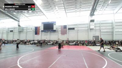 155 lbs Consolation - Phoenix Bayles, No Team vs Mila Grano, Animal House