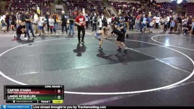 71 lbs Cons. Round 1 - Landis McQuillen, Victory Wrestling Club - VTC vs Carter O`Hara, Pikes Peak Warriors Wrestling