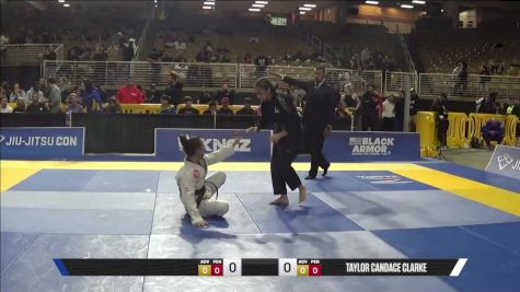 Taylor Candace Clarke vs Giovanah Oliveira Da Silva 2025 Pan Jiu Jitsu IBJJF Championship