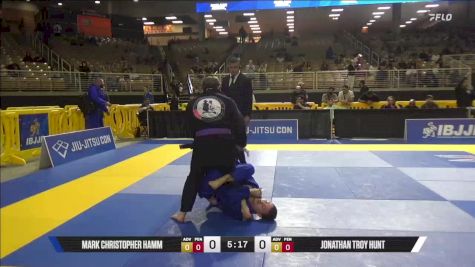 Jonathan Troy Hunt vs Mark Christopher Hamm 2025 Pan Jiu Jitsu IBJJF Championship