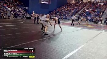 150 lbs Champ. Round 1 - Ryan Sullivan, Northern Valley Regional - Old Tappan vs Brayden Leach, Summit