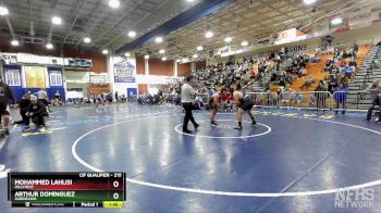 215 lbs Champ. Round 1 - Mohammed Lahlisi, Hillcrest vs Arthur Dominguez, Gabrielino