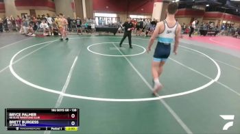 138 lbs Quarterfinal - Bryce Palmer, NB Elite Wrestling Club vs Brett Burgess, 3F Wrestling