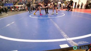 110-115 lbs Rr Rnd 2 - Maddox Huxtable, Vinita Kids Wrestling vs Addison Willis, Wagoner Takedown Club