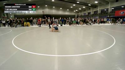 144 lbs Champ. Rd Of 64 - Keanin Linscheid, Minnesota vs Jet Millison, Basehor-Linwood High School Wrestling