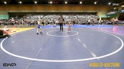55 lbs Consi Of 8 #1 - Koa Reilly, Damonte vs Reed Saltenberger, Klamath Prep