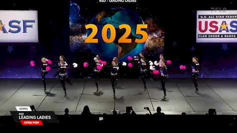 RSD - Leading ladies [2025 Open Pom Semis] 2025 The Dance Worlds