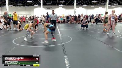 88 lbs Round 1 (4 Team) - Adrian Szumowski, Mat Warriors Red vs Griffin Smith, U2 Upstate Uprising