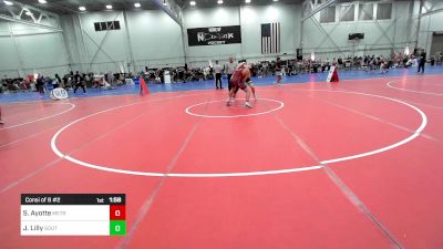 170 lbs Consi Of 8 #2 - Sawyer Ayotte, Metrowest United vs Jack Lilly, Southside Wrestling Club