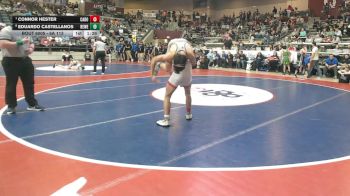 6A 113 lbs Quarterfinal - Connor Hester, Cabot vs Eduardo Castellanos, Bentonville West