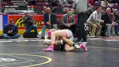 142 lbs Final - Jenny Gautreau, Owen J. Roberts-G vs Ava Golding, Kiski Area-G