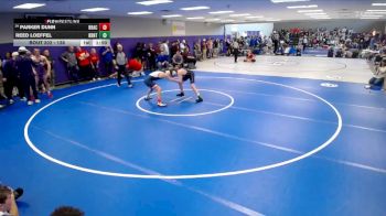 138 lbs Champ. Round 2 - Parker Dunn, Brentwood Aca. vs Reed Loeffel, Brentwood