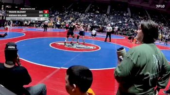 2A-215 lbs Champ. Round 1 - Kieran Boland, Lovett School vs Travis Blount, Butler