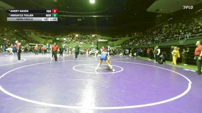 145 lbs Semifinal - Avery Naven, Frontier vs Abigayle Tuller, Morro Bay