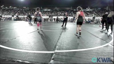 115 lbs 5th Place - Charlee McClung, Elgin Wrestling vs Rhiley Coffey, Marlow Outlaws