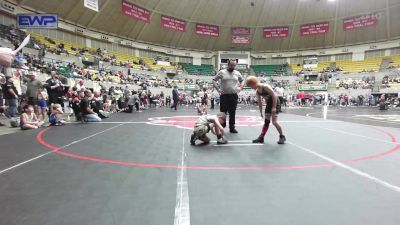 67 lbs Quarterfinal - Easton Theodore, Team Conquer Wrestling vs Jett Dean, Prairie Grove Youth Wrestling