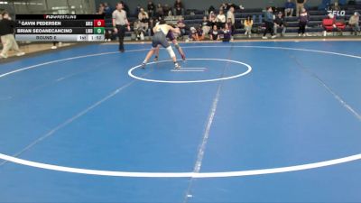 144 lbs Round 6 - Gavin Pedersen, Grand Island vs Brian SeoaneCancino, Liberty North