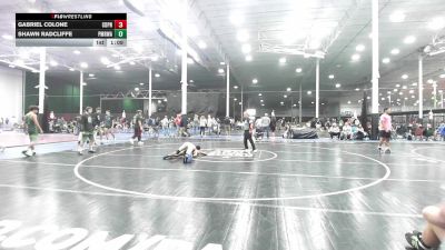 115 lbs Rr Rnd 1 - Gabriel Colone, Central Dauphin vs Shawn Radcliffe, Pocono Mountain Regional Wrestling Club - HS