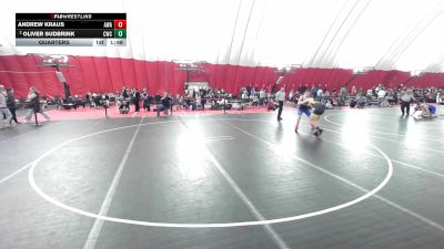 16U Boys - 144 lbs Quarters - Andrew Kraus, Askren Wrestling Academy vs Oliver Sudbrink, Cadott Wrestling Club