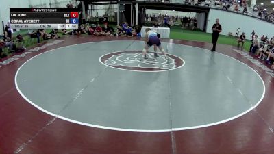 145 lbs Lin Jone, South Dakota Silver vs Coral Averett, Oregon