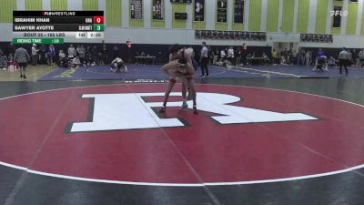165 lbs Round Of 32 - Ibrahim Khan, Unattached vs Sawyer Ayotte, Clarion-Unattached