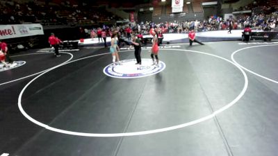 145 lbs Bella Lyrse, OCWA - Orange County Wrestling Association vs Rebeka Pizano, KCWA - Kern County Wrestling Association