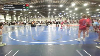 126 lbs Rr Rnd 3 - Taylor Hunt, OBWC Superheros Rambeau - HSG vs Elizabeth Lane, Next Level Wrestling Club - HSG