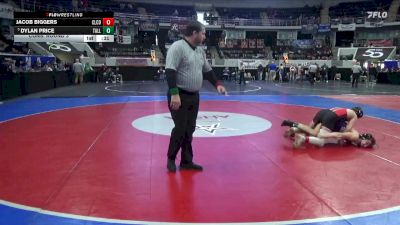 1A-4A 126 Cons. Round 3 - Dylan Price, Tallassee vs Jacob Biggers, Cleburne County