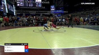 145 lbs Rnd Of 128 - Colton Sund, Minnesota vs Beau Ohlson, Oregon