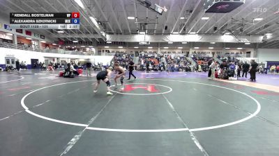 131 lbs Cons. Semi - Alexandra Szkotnicki, McKendree University vs Kendall Bostelman, William Penn