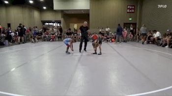 55 lbs Round 2 (6 Team) - Ryker Westenbarger, Blackman WC vs Austin Ledbetter, Funky Crayons