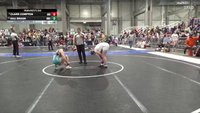 155 lbs Champ. Round 1 - Claire Compton, Andover vs Dali Braun, Norton Wrestling Club