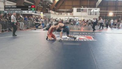 170 lbs Consi Of 4 - Colten Jones, Capital Wrestling Club vs Luke Stempkowski, KD Training Center