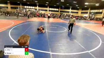 65 lbs Round Of 32 - Alexander Villa, Pride Wrestling vs Bella Reyes, Top Dog WC