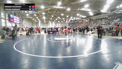 U20 Women - 65 lbs Cons. Round 1 - Morgan Holdaway, UT vs Evelina Juzenaite, NV