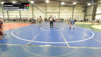 113 lbs Round Of 32 - Cole Borzio, PA vs Vince Von Bernewitz, VA