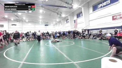 85 lbs Final - Keith Kaplack, Ohio Dynasty Elite vs Rylan Dennis, Killer Elite 1-MS