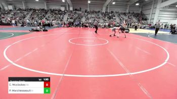 170 lbs Quarterfinal - Conor Mccloskey, GA vs Preston Marchesseault, RI