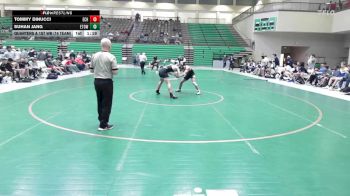 150 lbs Quarters & 1st Wb (16 Team) - Tommy DiNucci, East Coweta HS vs Suhan Jang, Etowah