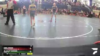 65 lbs Quarterfinals (8 Team) - Abel Mixon, The Untouchables Black vs Blakley Garner, Troup