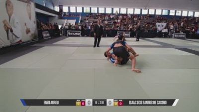 ISAAC DOS SANTOS DE CASTRO vs ENZO ABREU 2026 FJJ Rio Carioca
