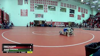 132 lbs Round 2 - Prestyn Parks, Olentangy Liberty vs Shawn Zivkovich, Nordonia