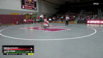 197 lbs Finals (2 Team) - Niccolo Colucci, Wisconsin vs Austin Starr, Ohio