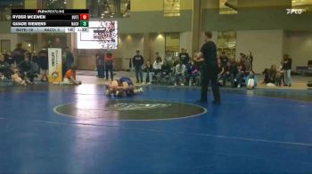 144 lbs Quade Siemens, Natrona County vs Ryder McEwen, Butte