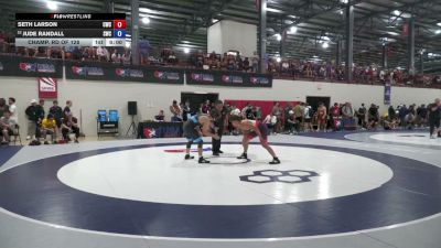 74 kg Champ. Rd Of 128 - Seth Larson, Chippewa Wrestling Club vs Jude Randall, Southwest Wrestling Club