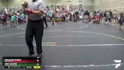 101 lbs Round 3 (6 Team) - Nayeli Duron, Ares Red vs Trotter Titus, Team Gotcha Black