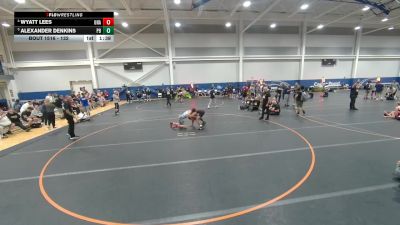 132 lbs 3rd Place Match - Wyatt Lees, Unattached vs Alexander Denkins, Perrysburg