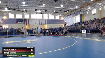 138 lbs Cons. Semi - Mark Suddeth, Oxford High School vs James Jacobs, Vancleave High School