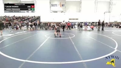 75 lbs Cons. Round 3 - Aiden Ferguson, Lyndonville Wrestling Club vs Jacob Thomas, Guilderland Youth Wrestling Club
