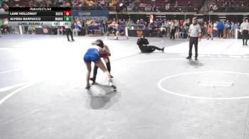 G 100 lbs Cons. Round 3 - Alyssa Bartucco, Mandeville Girls vs Laini Holloway, Ruston Girls